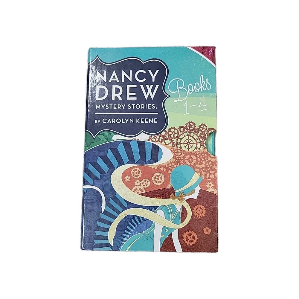 Nancy Drew Mystery Stories Books 1-4 -‎ Hardcover By Keene, Carolyn - EUC